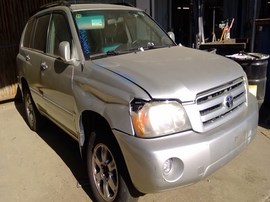 2005 TOYOTA HIGHLANDER, SILVER, 3.3L, AT, FWD,   Z26319